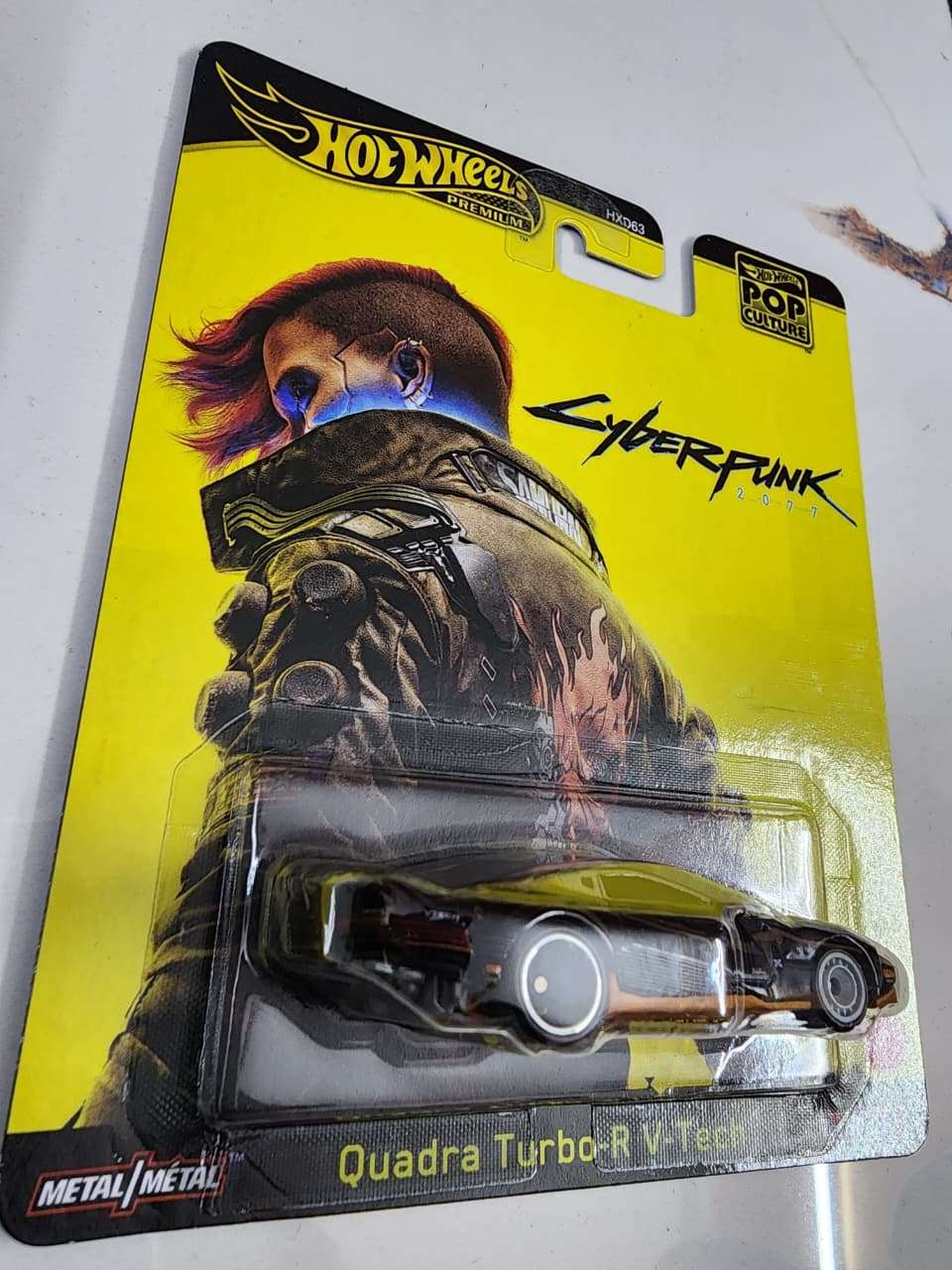 Hot Wheels Premium - Cyberpunk Quadra Turbo-R V-Tech