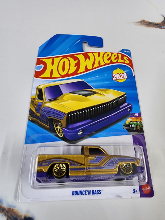 Hot Wheels Mainline A case 2026  : Bounce N Bass