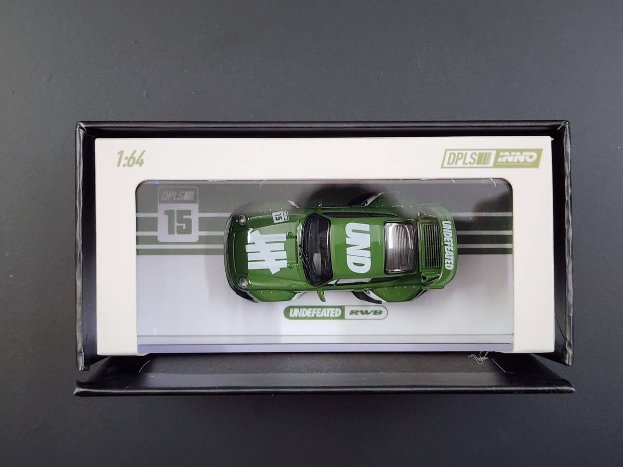 INNO 64 993 RWB “UNDEFEATED” Green | Non Chase | 2025 Indonesia Diecast Expo (IDE-XII)