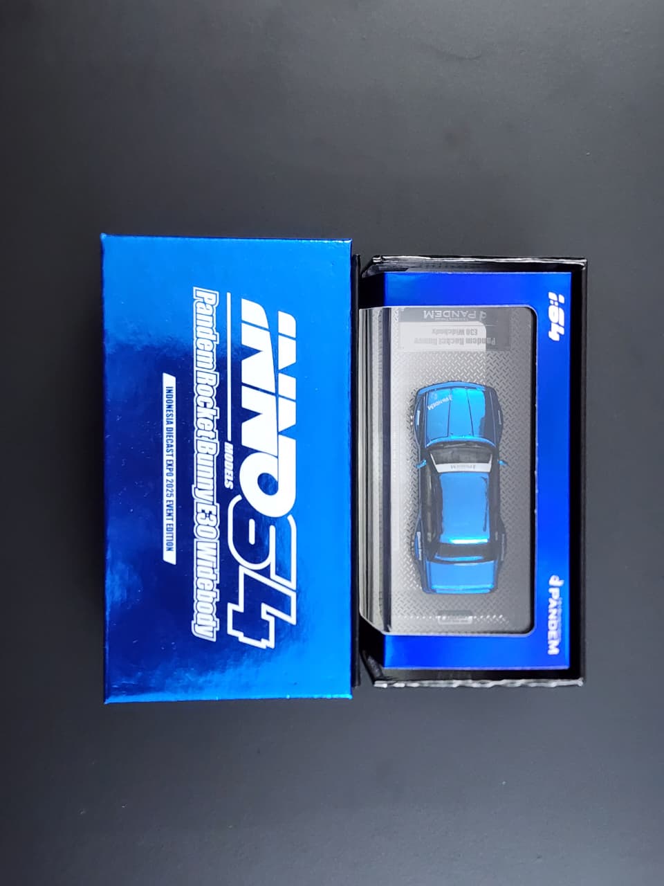 INNO64 BMW E30 Widebody “Pandem Rocket Bunny" Blue | Non Chase | 2025 Indonesia Diecast Expo (IDE-XII)