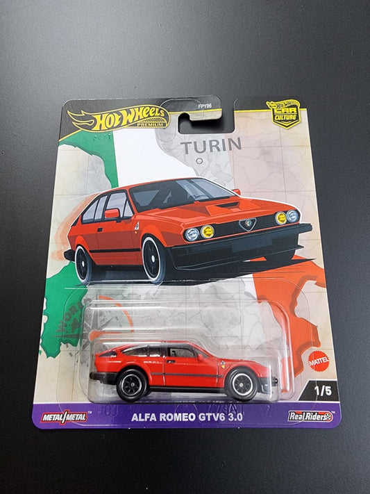 Hot Wheels Premium Car Culture : Alfa Romeo GTV6 3.0