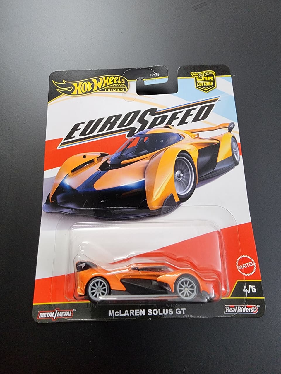Hot Wheels Premium Car Culture  : Euro Speed Set of 5 ( With Free Card Protector )