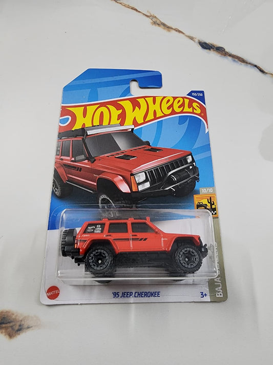 Hot Wheels Mainline Imported : 95 Jeep Cherokee