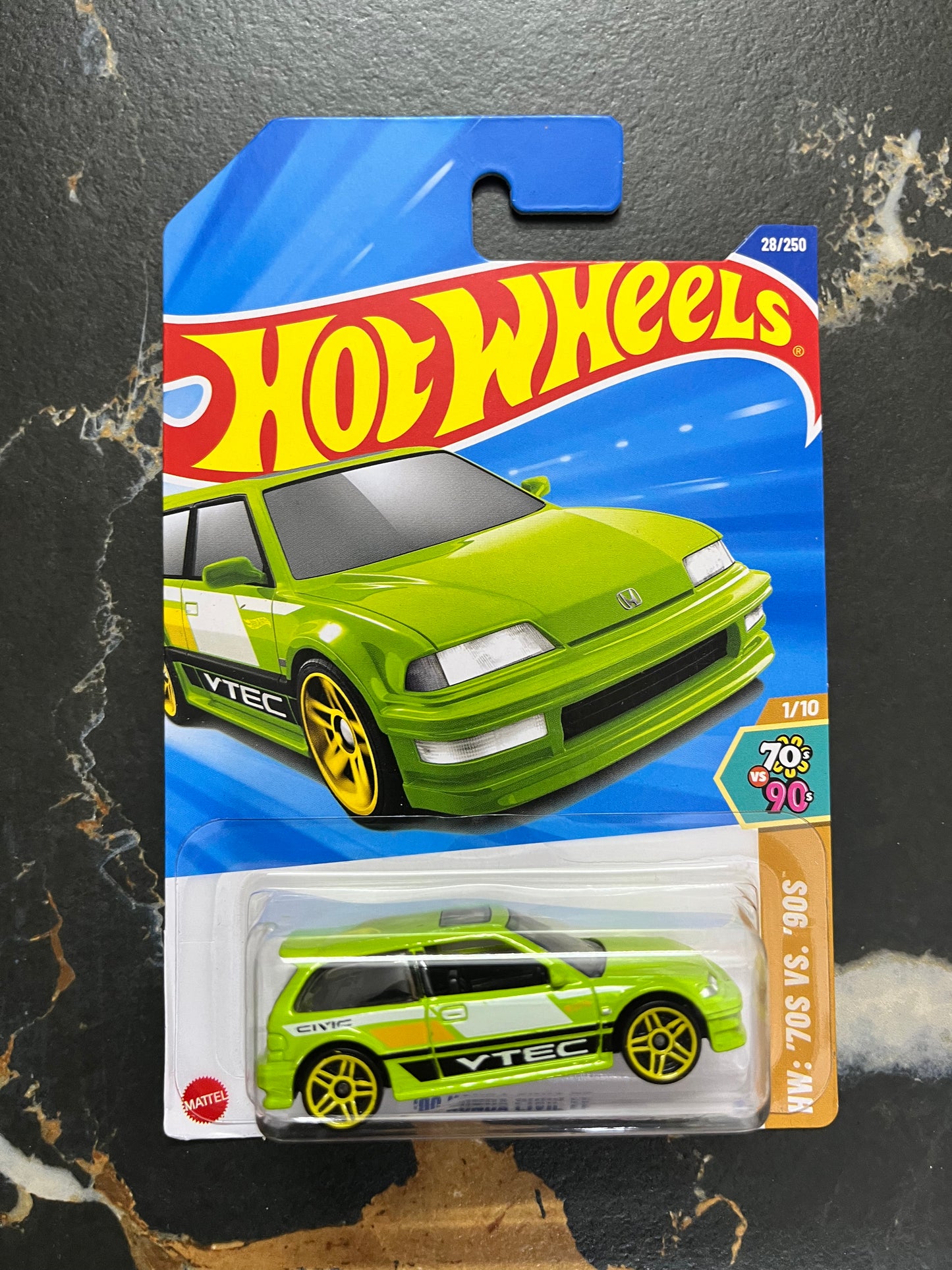 Hot Wheels 2025 K Case Mainline - '90 Honda Civic EF