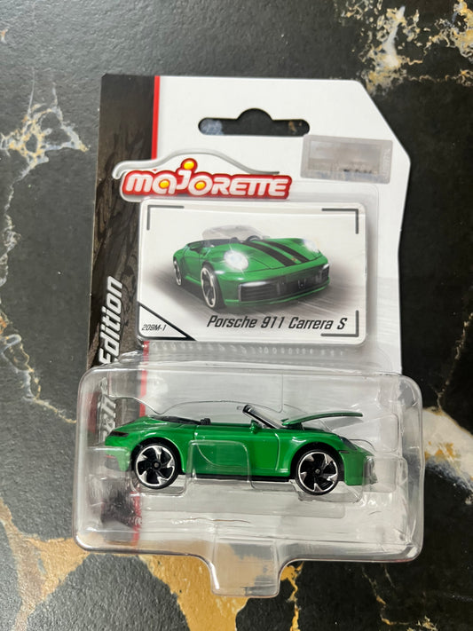 Majorette Porsche Edition - Porsche 911 Carrera S (Green)