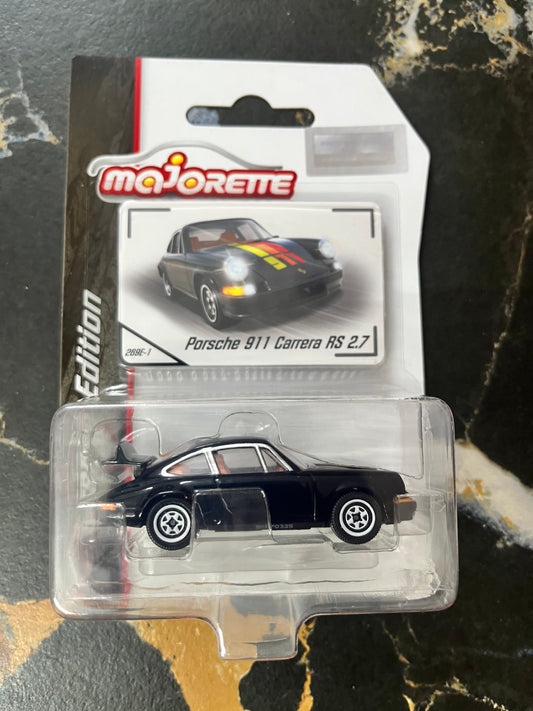 Majorette Porsche Edition - Porsche 911 Carrera RS 2.7 (Black)