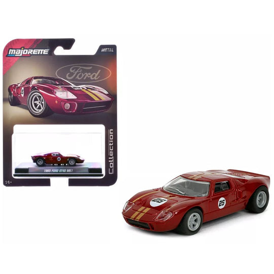 Majorette Collection Edition  Combo Set : 1965 Ford GT40 MK1 & 2005 Chevrolet Corvette C6R