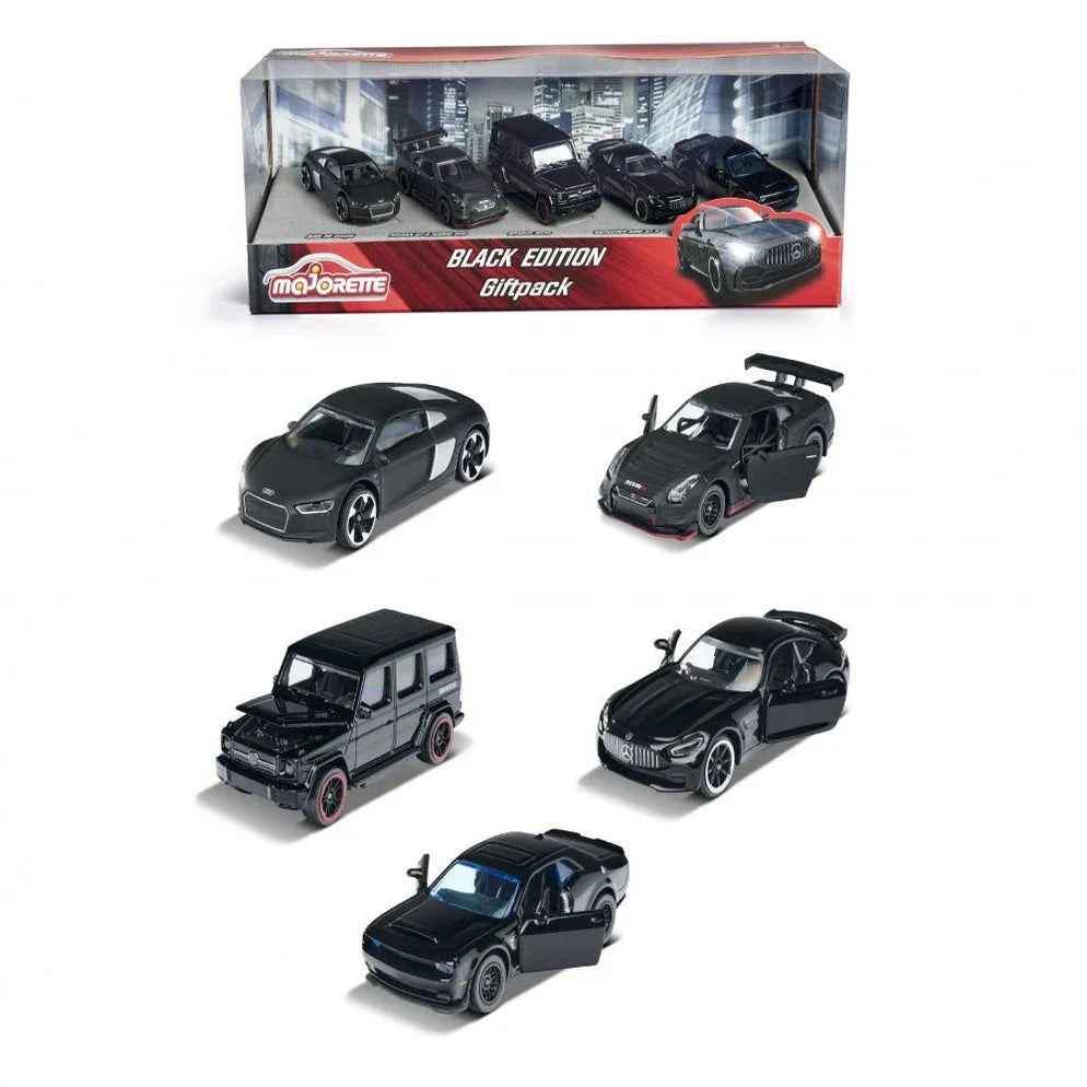 Majorette Black Edition 5 Pieces Giftpack - Zoomsters India