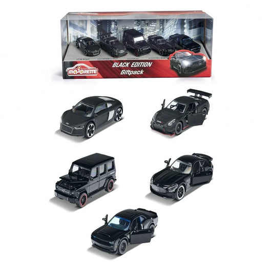 Majorette Black Edition 5 Pieces Giftpack - Zoomsters India