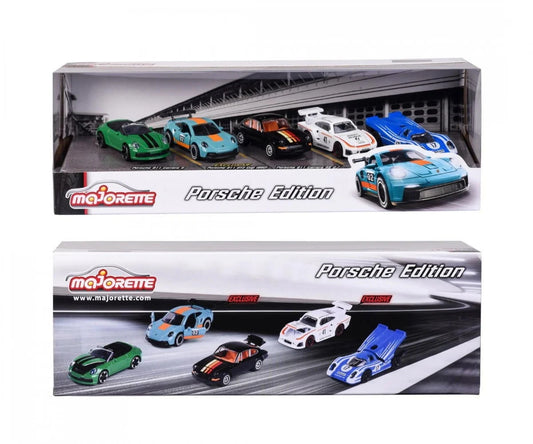 Majorette Porsche Edition Giftpack Premium Diecast Car Model - Set of 5 - Zoomsters India