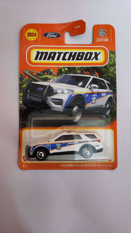 Matchbox 2023 Ford Police Interceptor Utility - Zoomsters India