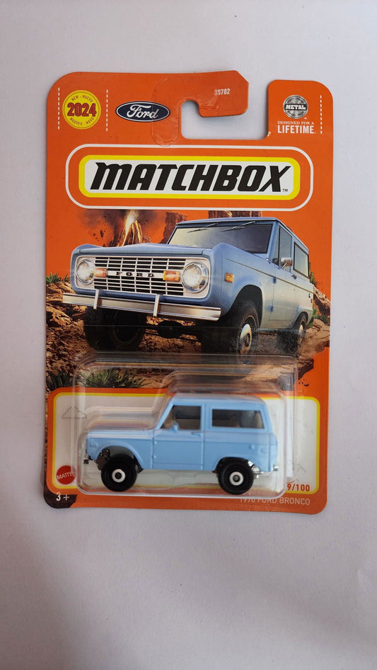 Matchbox 1970 Ford Bronco - Zoomsters India