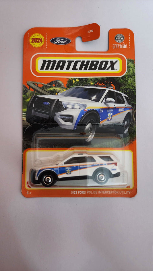 Matchbox 2023 Ford Police Interceptor Utility - Zoomsters India