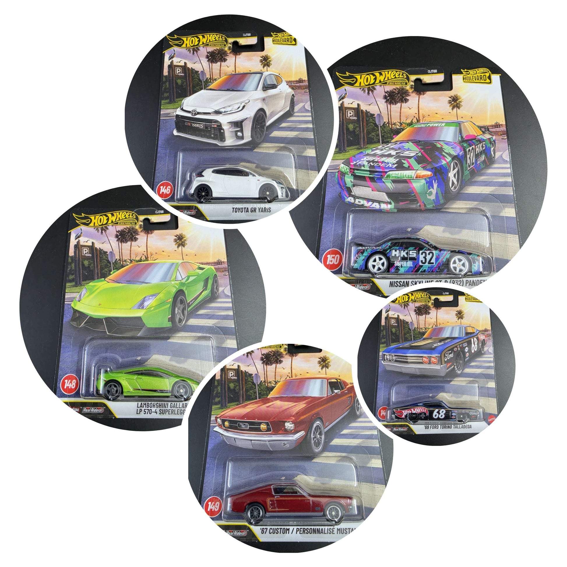 Hot Wheels Premium : Boulevard 2026 ( Set of 5 )