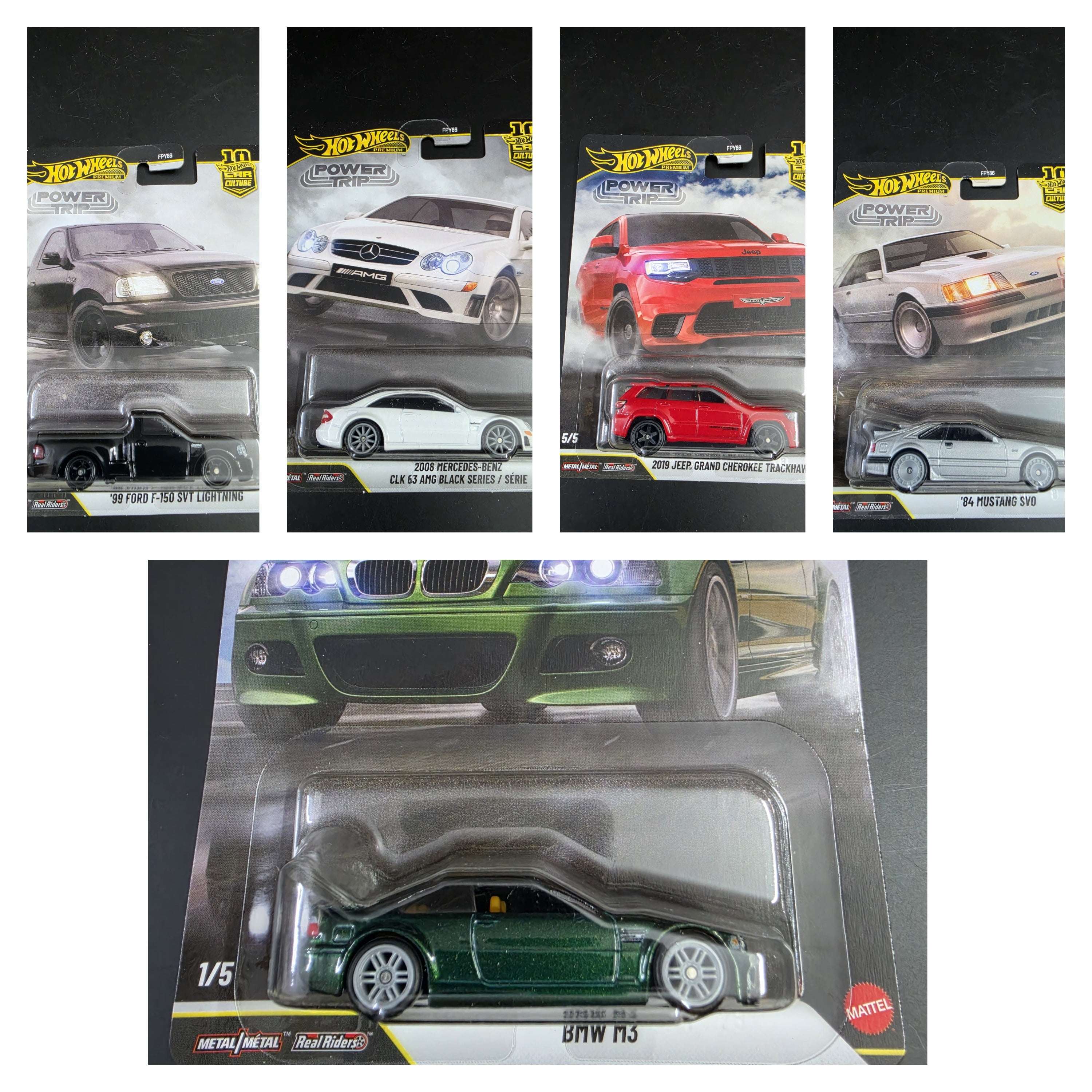 Hot Wheels Premium : Power Trip 2026 ( Set of 5 ) – Zoomsters India