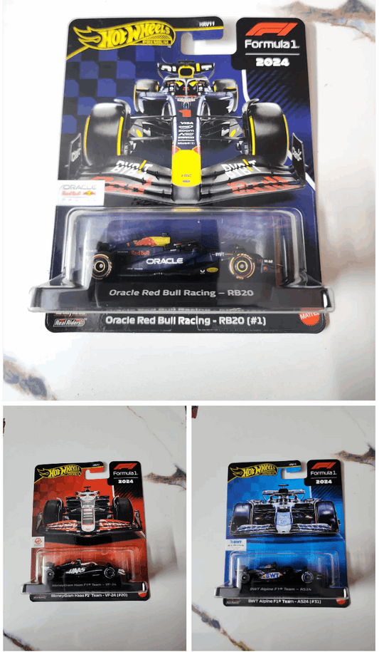 Hot Wheels Premium Formula 1 2025 - Champion & Contender Trio Set!