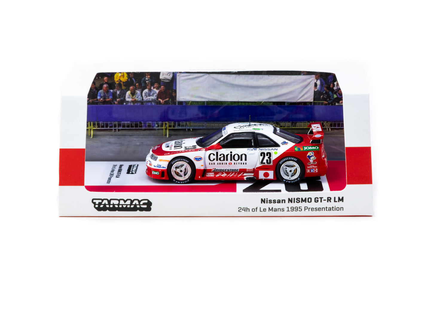 Tarmac Works : Nissan NISMO GT-R LM 24h of Le  Mans 1995 Presentation #23 - (HOBBY64 T64-067-95LM23)