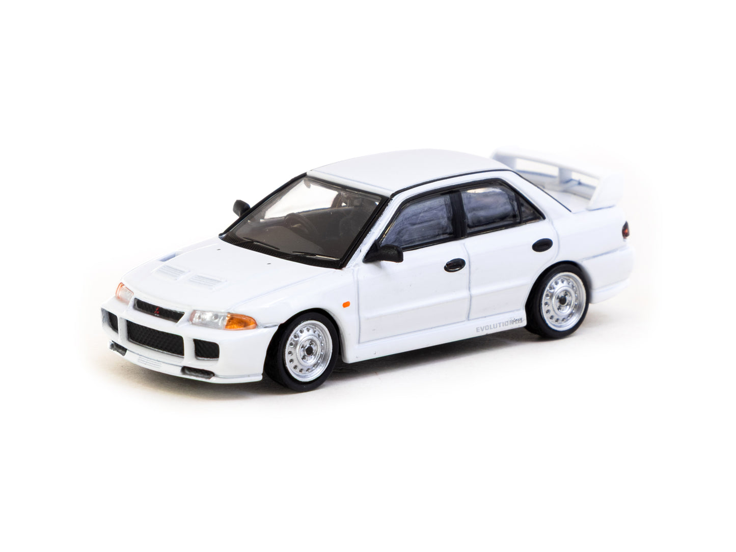 Tarmac Works:  Mitsubishi Lancer Evolution III  White Lamley Special Edition - (GLOBAL64 T64G-050-RS)