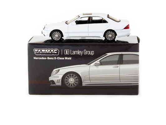 Tarmac Works: Mercedes-Benz S-Class Wald 
Alabaster White - Lamley Special Edition (GLOBAL64 T64G-072-WH)