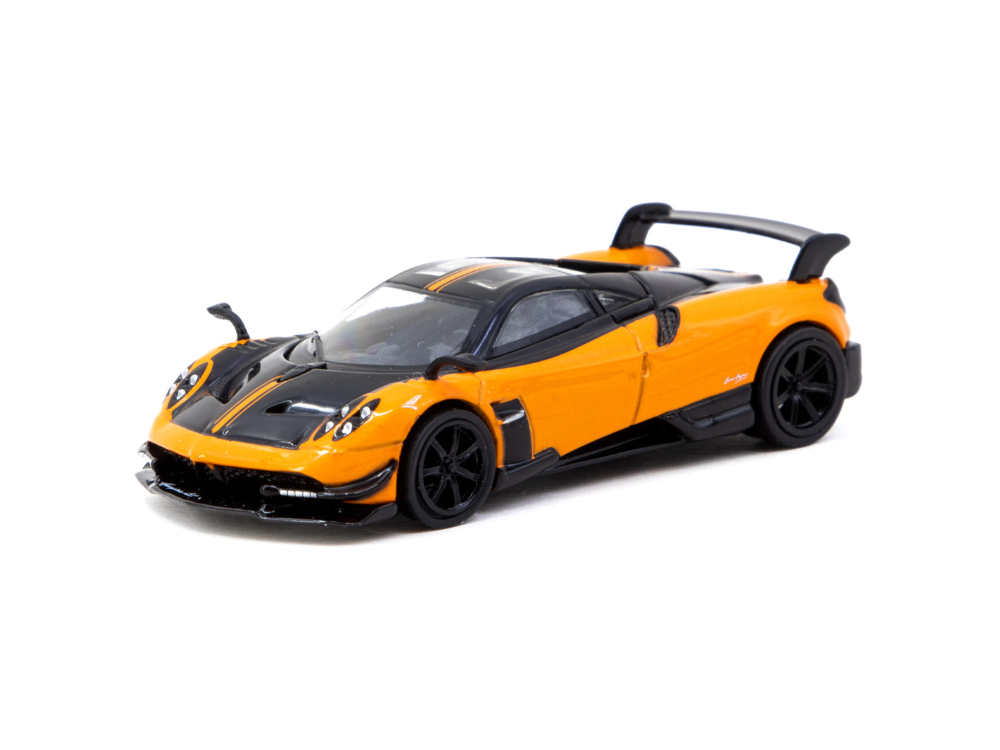 Tarmac Works:  Pagani Huayra BC Arancio Saint  Tropez - ( GLOBAL64 T64G-TL014-OR)