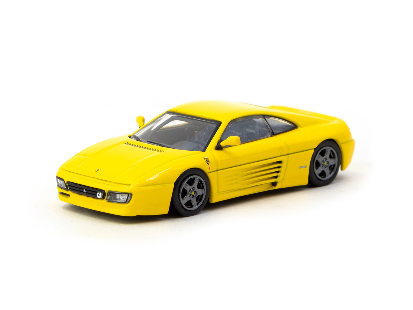 Tarmac Works: X iXO Models  Ferrari 348 Challenge  Yellow - (ROAD64 T64R-082-YL)