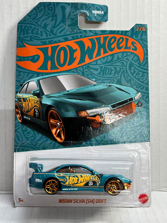 Hot Wheels 56th Year Edition Nissan Silvia (S14) Drift - Zoomsters India