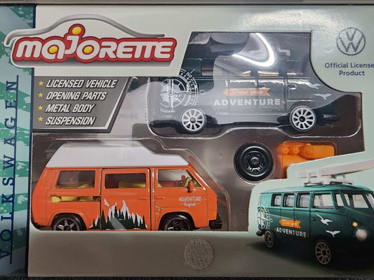 Majorette Volkswagen The Originals: VW Van Icons Duo Set!