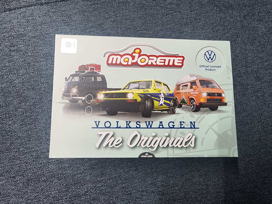Majorette Volkswagen The Originals: Iconic Duo Set - Beetle & T1 Light Green!