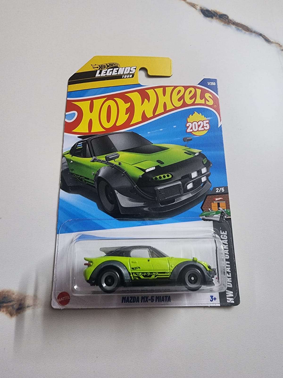 Hot Wheels  : Mazda MX-5 Miata - Grey