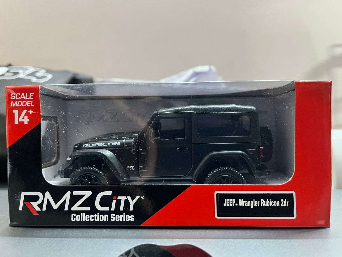 RMZ City Jeep Wrangler Rubicon 2dr (Blue)