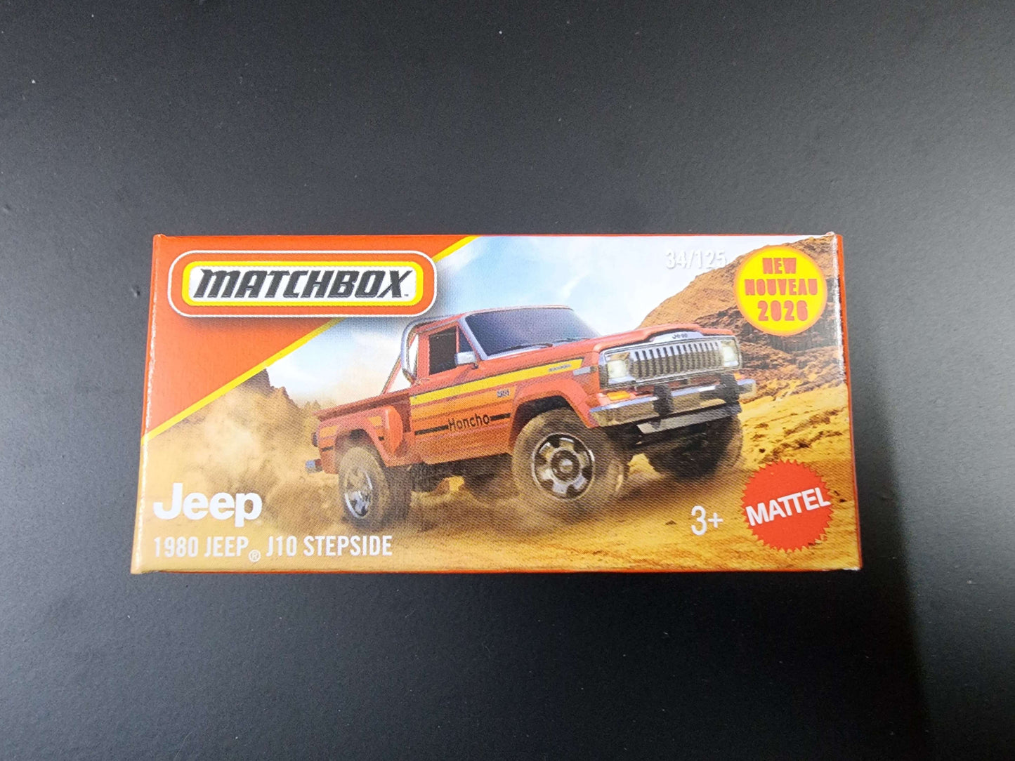 Matchbox:  1980 Jeep J-10 Stepside