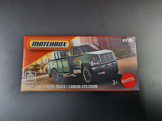 Matchbox: GMC 3500 Utility Truck / Camion Utilitaire