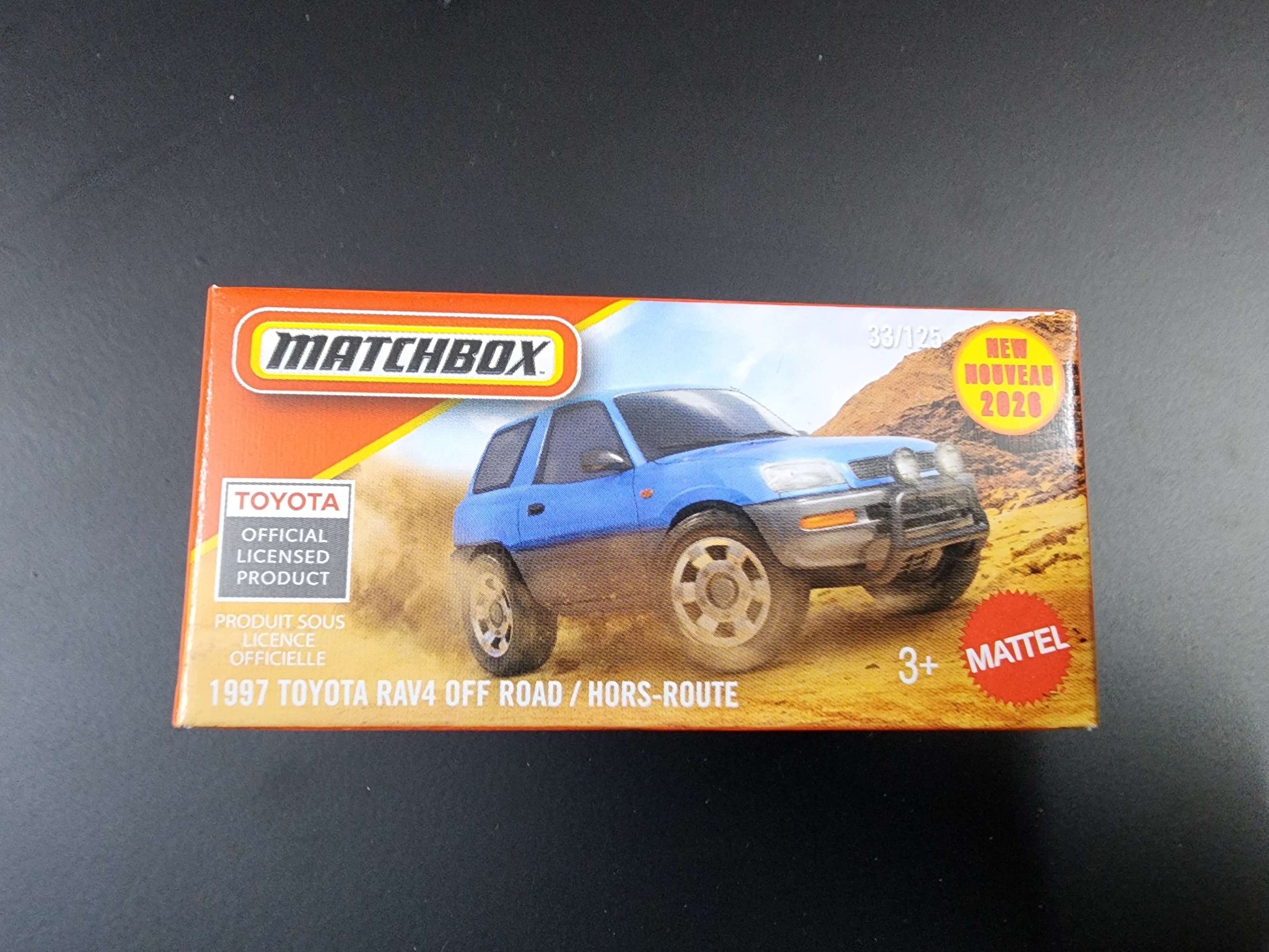 Matchbox:  1997 Toyota RAV4 Off Road/ Hors-Route