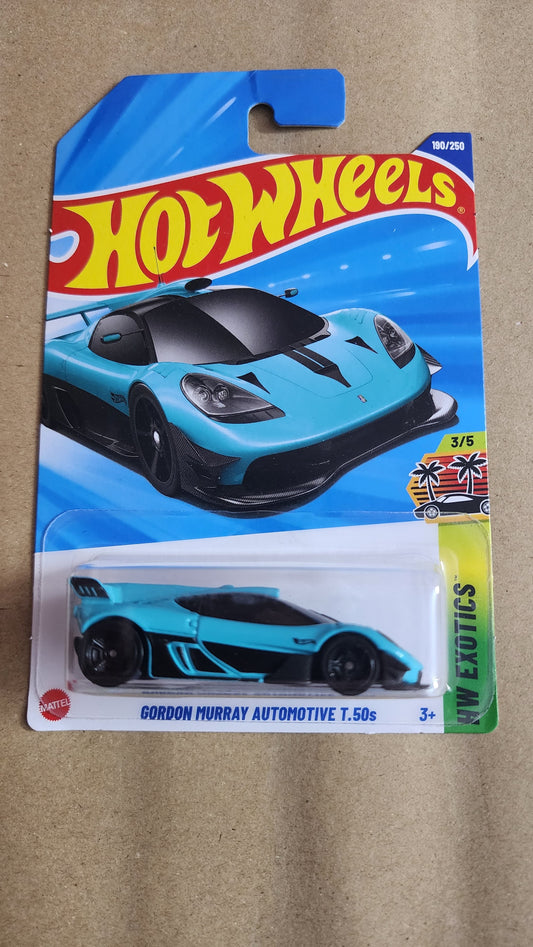 Hot Wheels Gordon Murray Automobile T.50s (Blue)