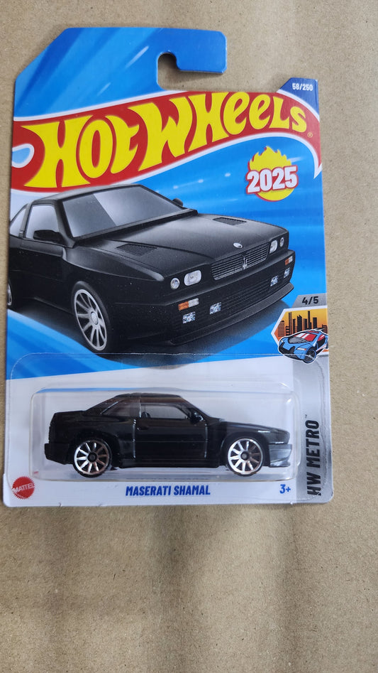Hot Wheels Maserati Shamal (Black)