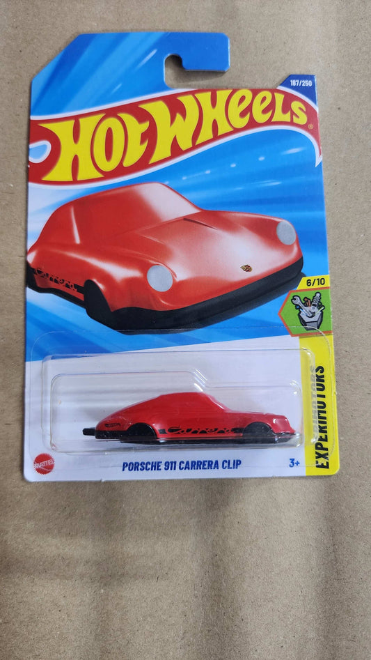Hot Wheels Porsche 911 Carrera CLIP (Red)