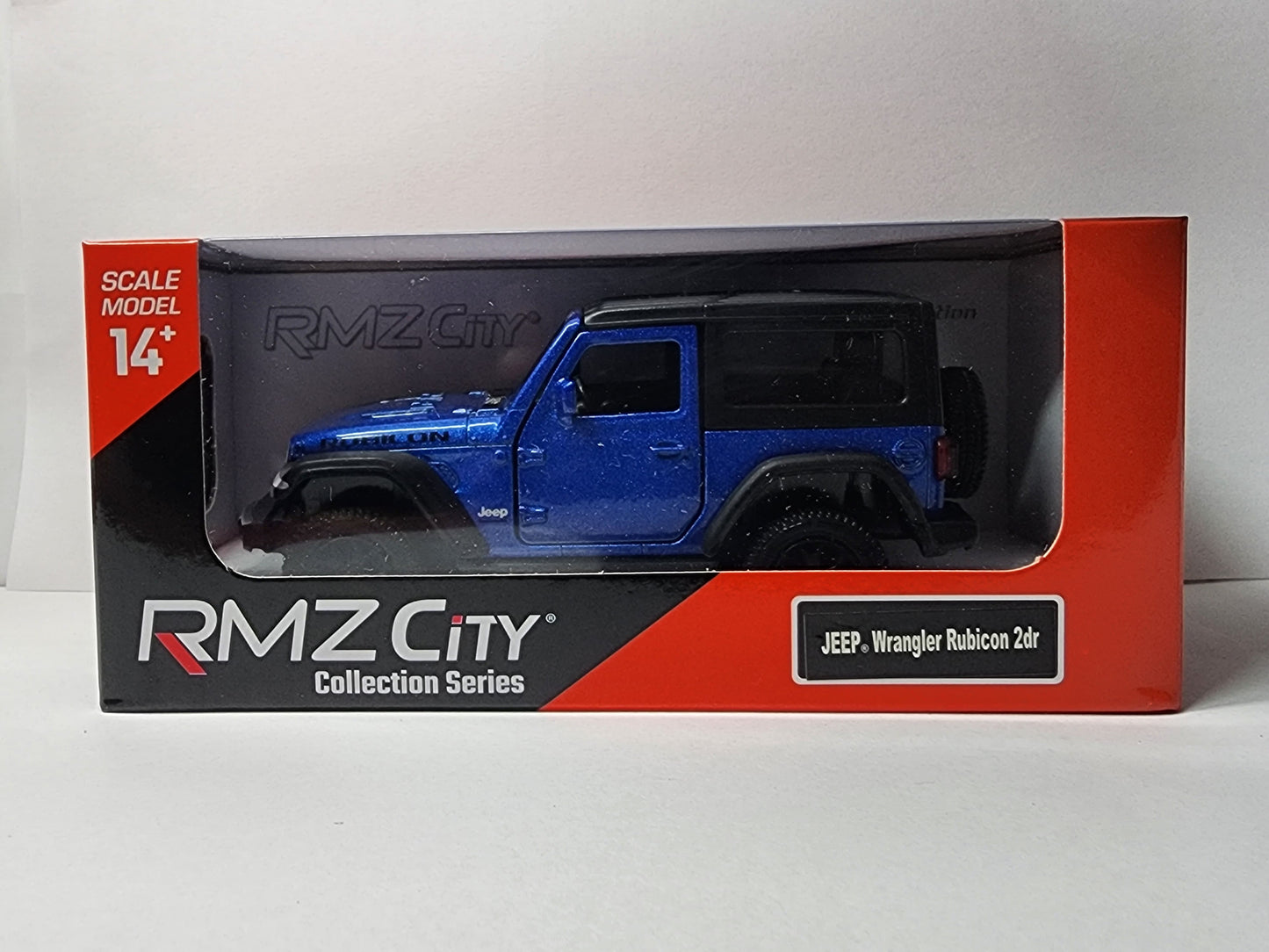 RMZ City Jeep Wrangler Rubicon 2dr (Blue)