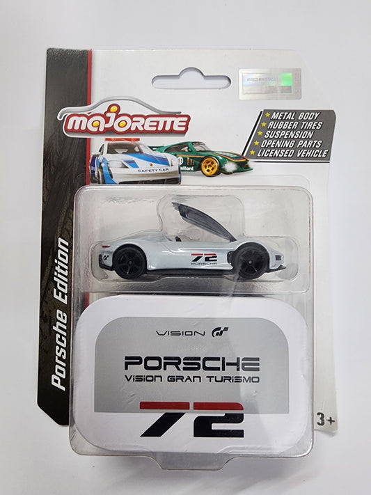 Majorette Porsche Series : Vision Gran turismo 72 - White
