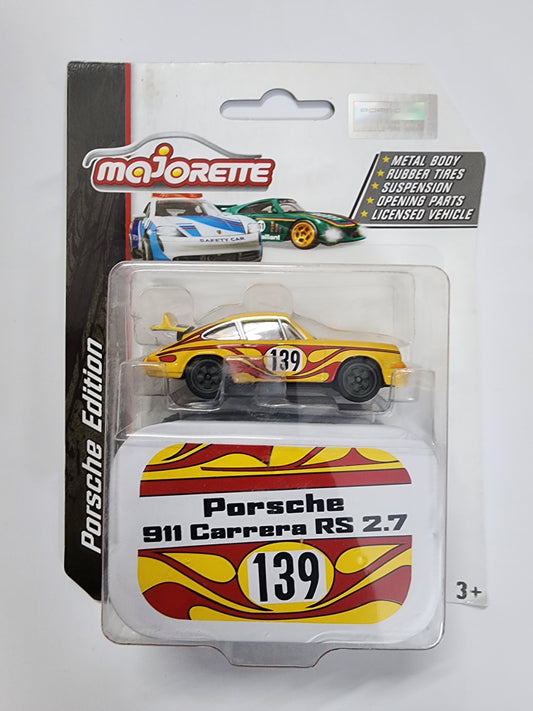 Majorette Porsche Series : 911 Carrera RS 2.7