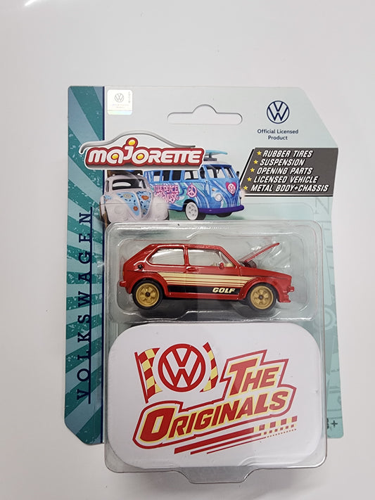 Majorette Volkswagen Originals : Golf MK1 - Red