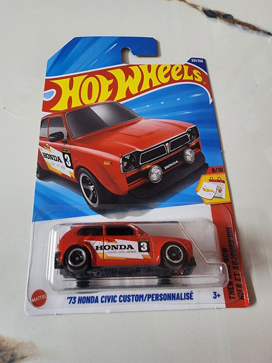 Hot Wheels 2025 M Case : 73 Honda Civic Custom