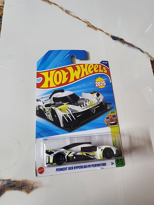 Hot Wheels 2025 M Case : Peugeot 9X8 Hypercar