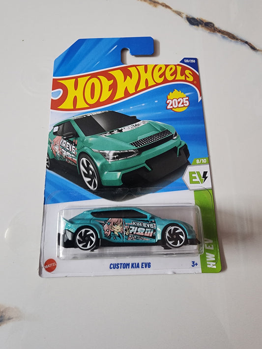 Hot Wheels 2025 L Case : Custom Kia EV6