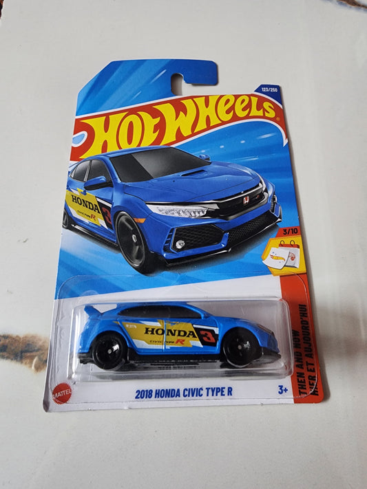 Hot Wheels 2025 N Case - 2018 Honda Civic Type R (FK8)!