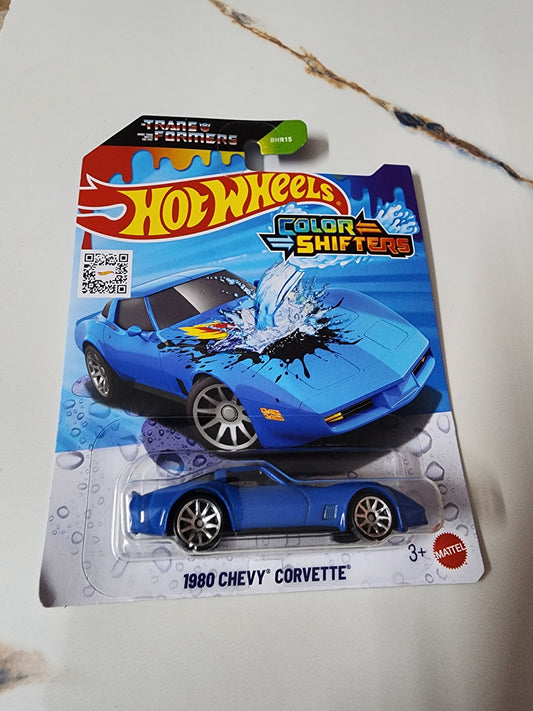 Hot Wheels Color Shifters: 1980 Chevy Corvette - The Classic Color-Changing Icon!