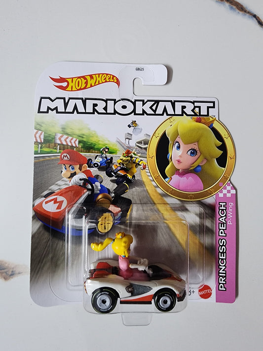 Hot Wheels Mario Kart - Princess Peach in P-Wing