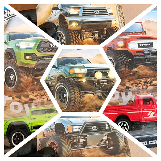 Hot Wheels Silver Series 2025: The Complete Toyota Truck Collection - Set of 5!
