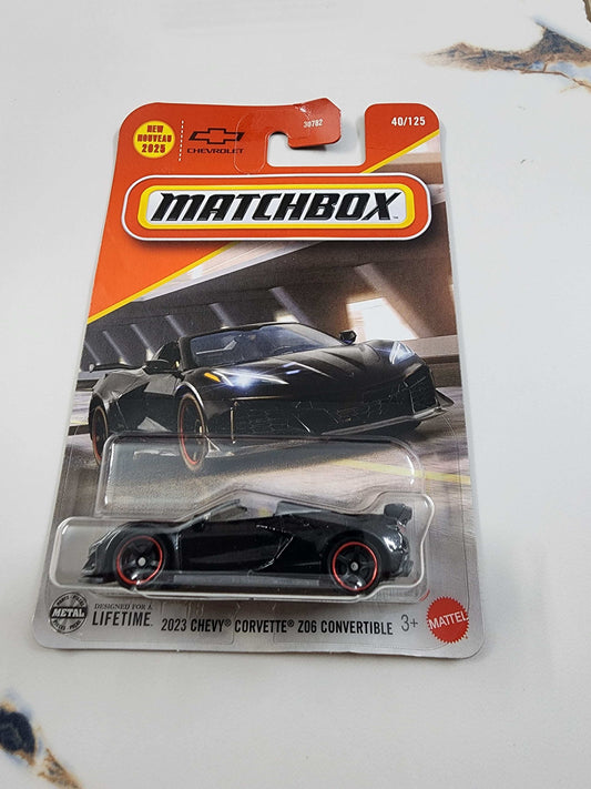 Matchbox: 2023 Chevy Corvette Z06 Convertible - Unleash the Open-Air Beast!