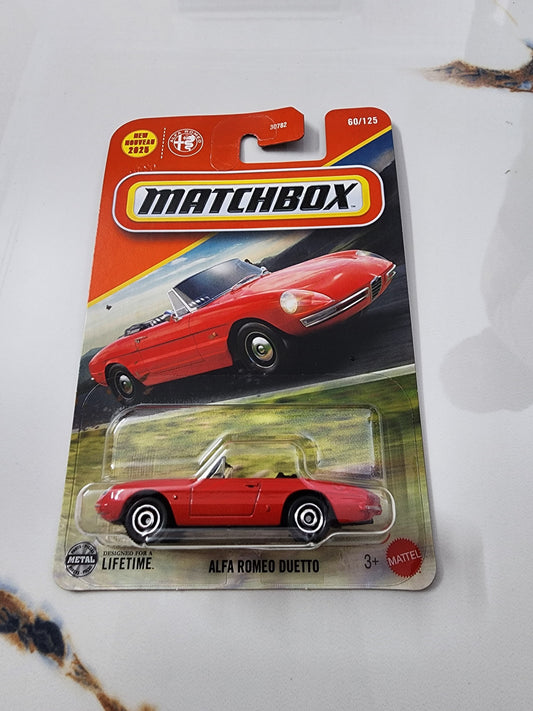 Matchbox: Alfa Romeo Duetto - The Italian Roadster Legend!