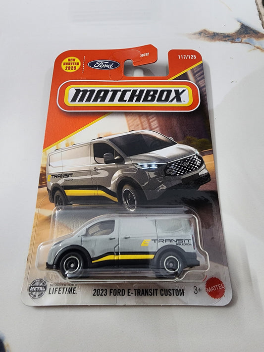 Matchbox: 2023 Ford E-Transit Custom - The Modern Electric Workhorse!